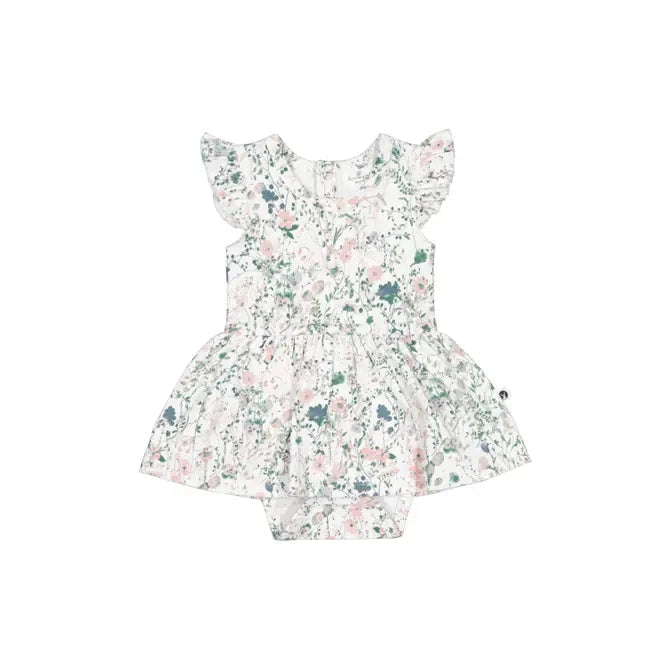 Flutter Baby Dress- Wildflower by Burrow and Be