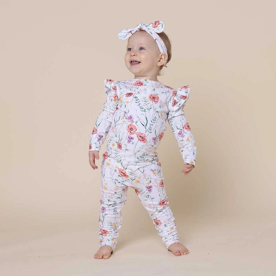 Meadow Organic Growsuit by Snuggle Hunny