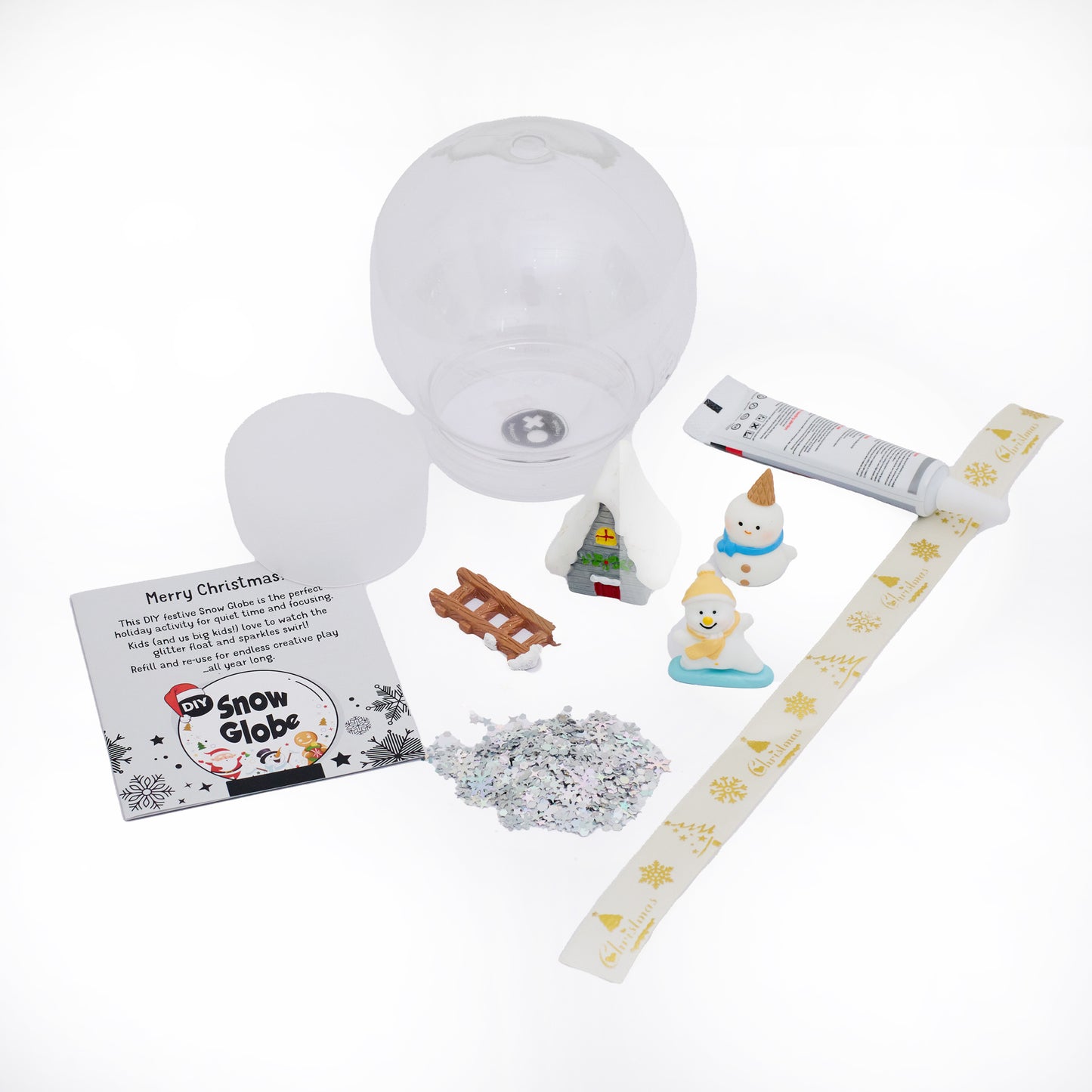 DIY Christmas Snow Globe - Winter Wonderland by Jellystone Designs