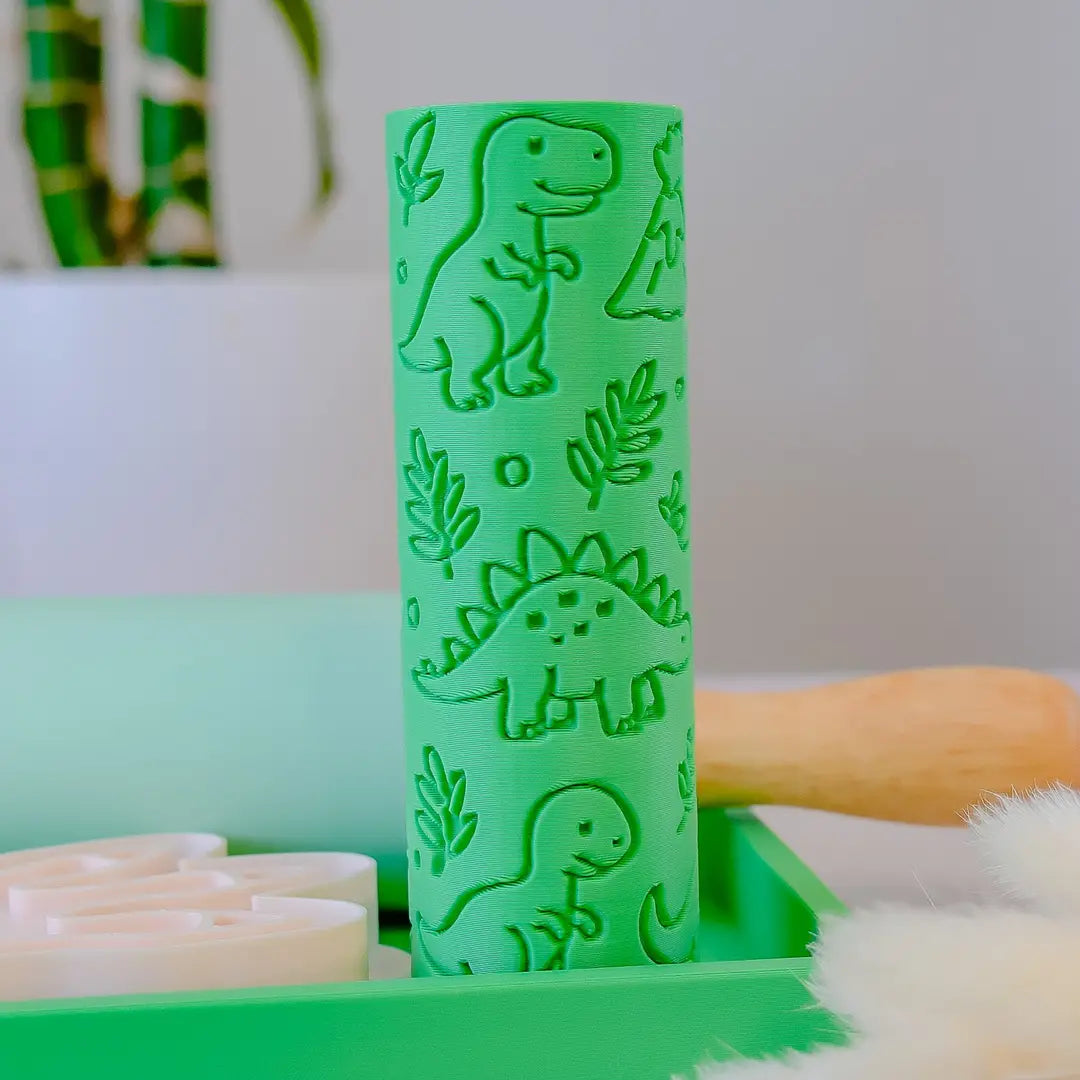 Eco Textured Roller - Dinosaur