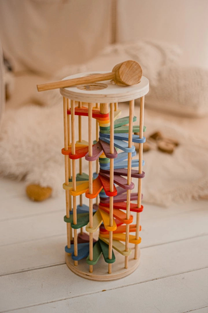 Wooden Pound A Ball Tower