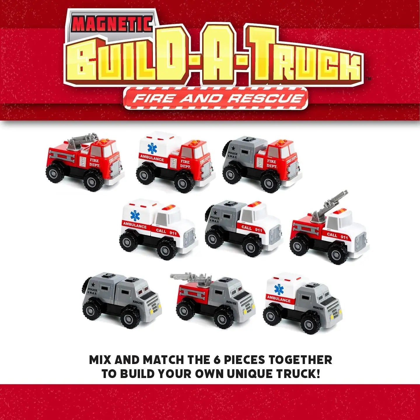 Magnetic: Build A Truck Rescue