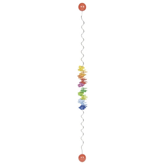 Wooden Rainbow Spiral by Goki