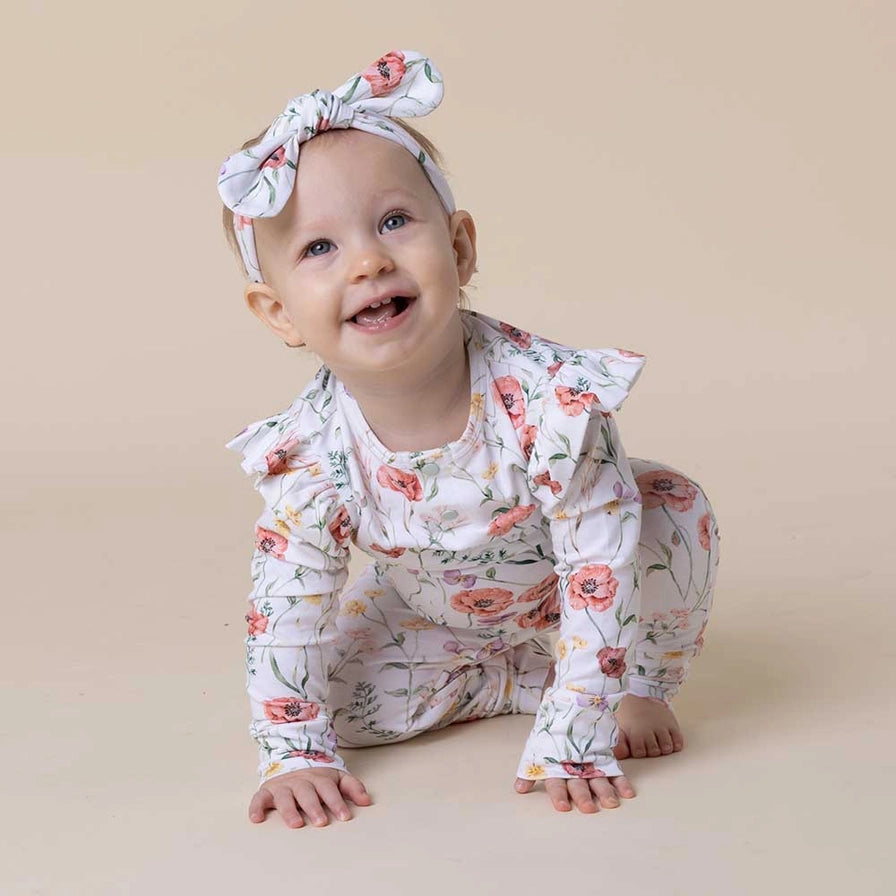 Meadow Organic Growsuit by Snuggle Hunny