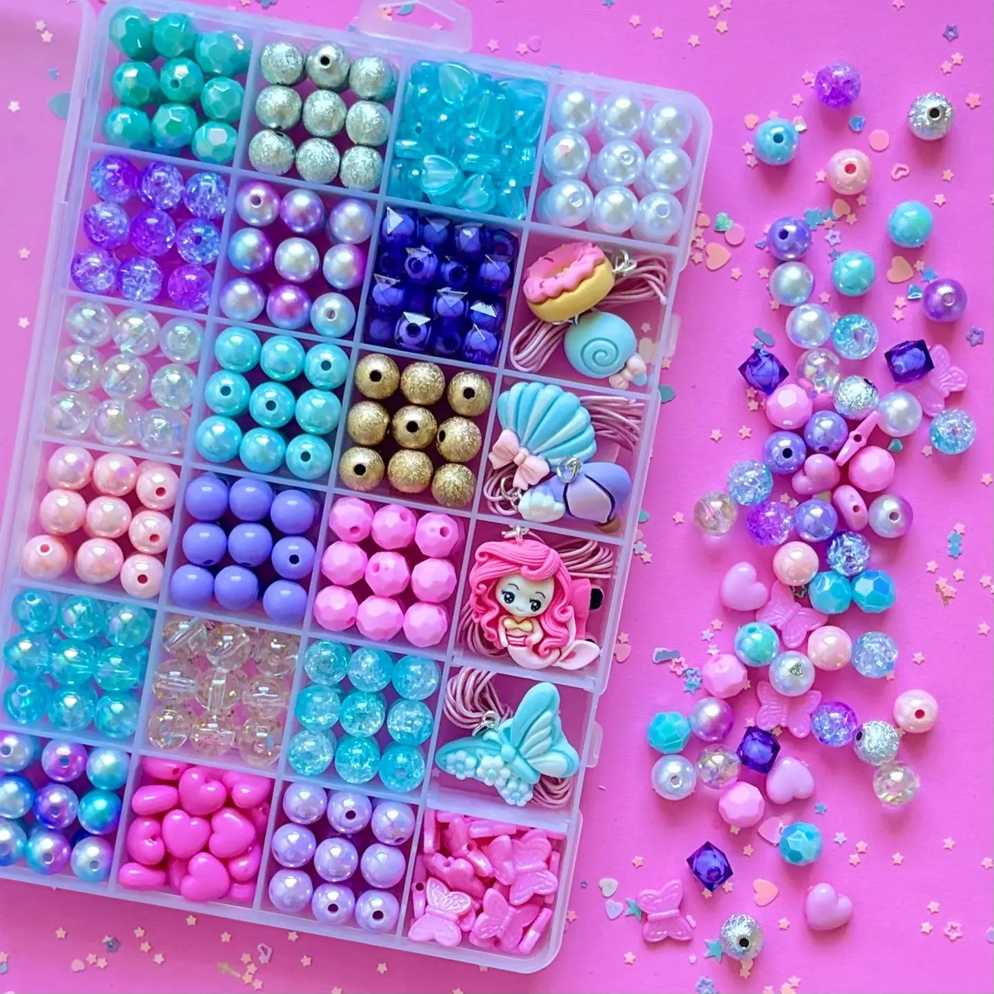 Jewellery Making Kit (Large) - Cotton Candy by Sweet As Sugar Jewellery