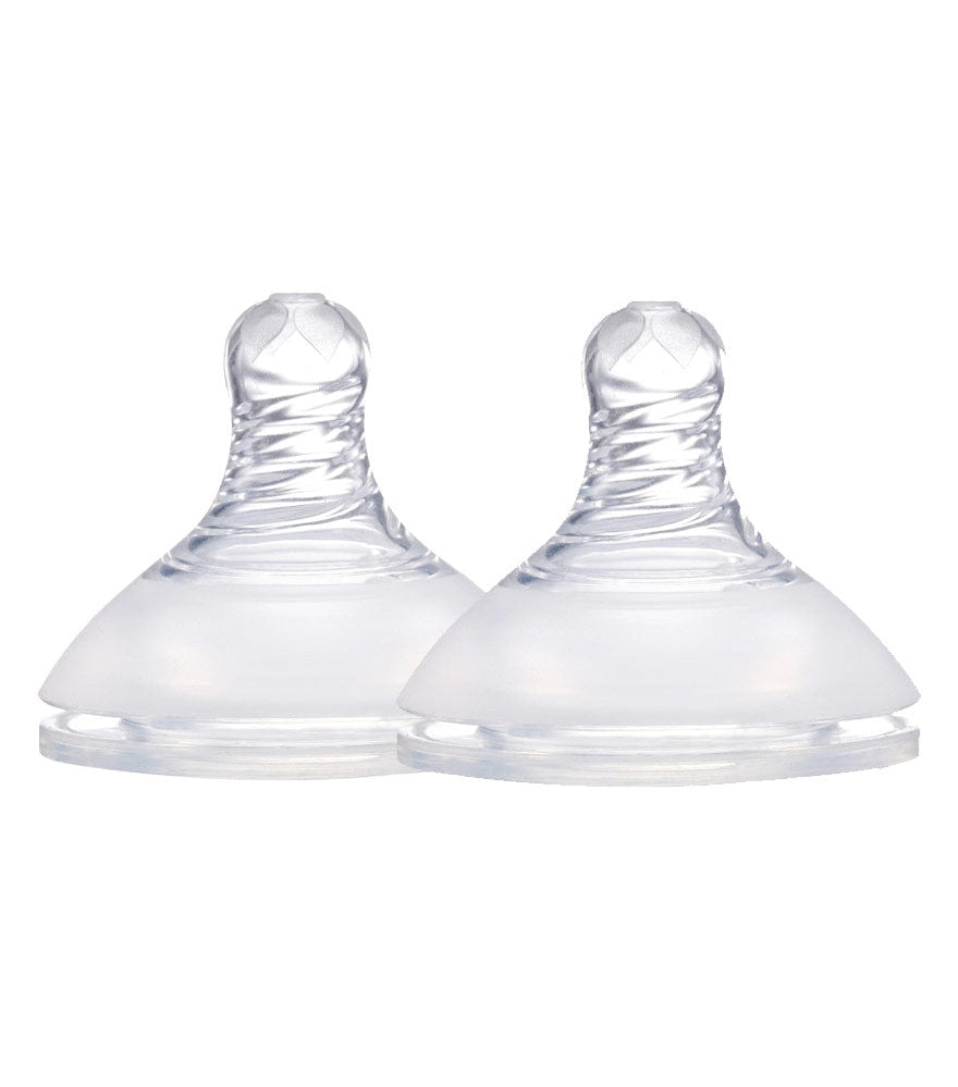 Lion & Lady Anti Colic Teat Twin Pack - Extra Fast Flow 9+ Months