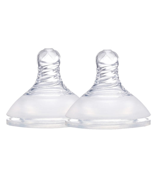 Lion & Lady Anti Colic Teat Twin Pack - Extra Fast Flow 9+ Months