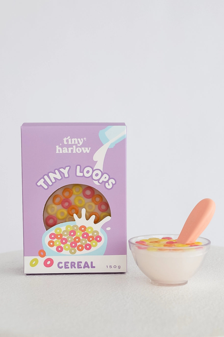 Tiny Tummies Tiny Loops Cereal Bowl by Tiny Harlow
