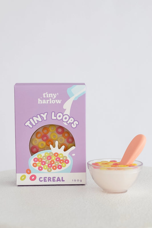 Tiny Tummies Tiny Loops Cereal Bowl by Tiny Harlow