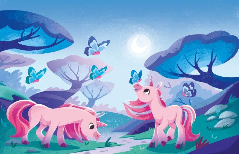 Sassi Free the Colours Reusable Paint Brush Book - Unicorns (Board Book)