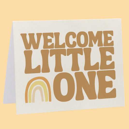 Greeting Card - Welcome Little One