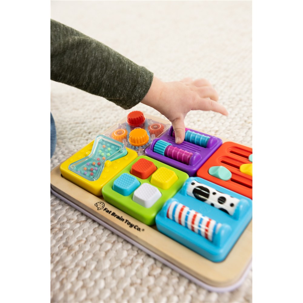 PlayTab Tile Set 5 (Threads, Teeter Totter, Keyboard) by Fat Brain Toys