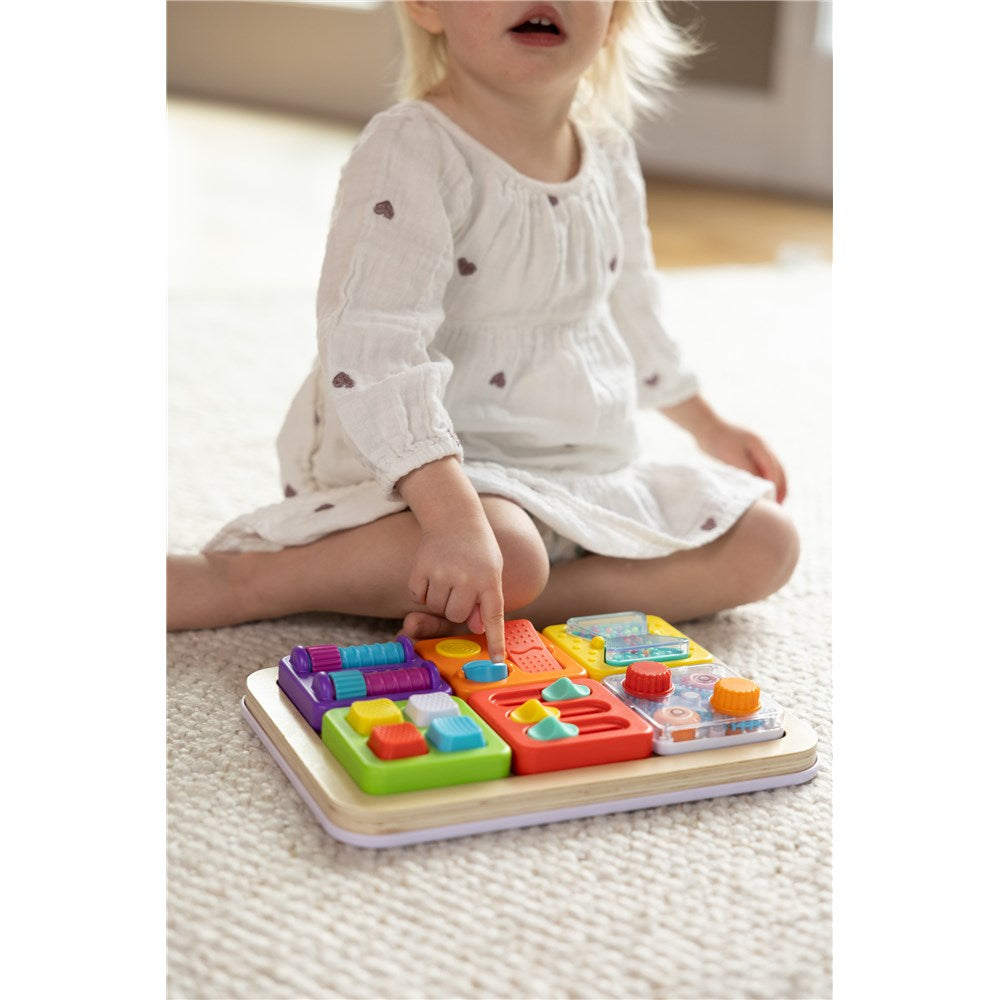 PlayTab Tile Set 6 (Pulleys, Sliders, Spinners) by Fat Brain Toys