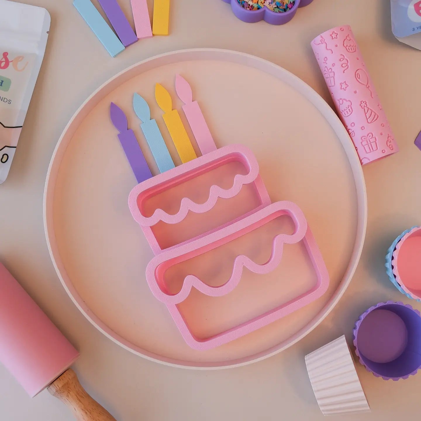 Build-A-Birthday Cake Cutter Set