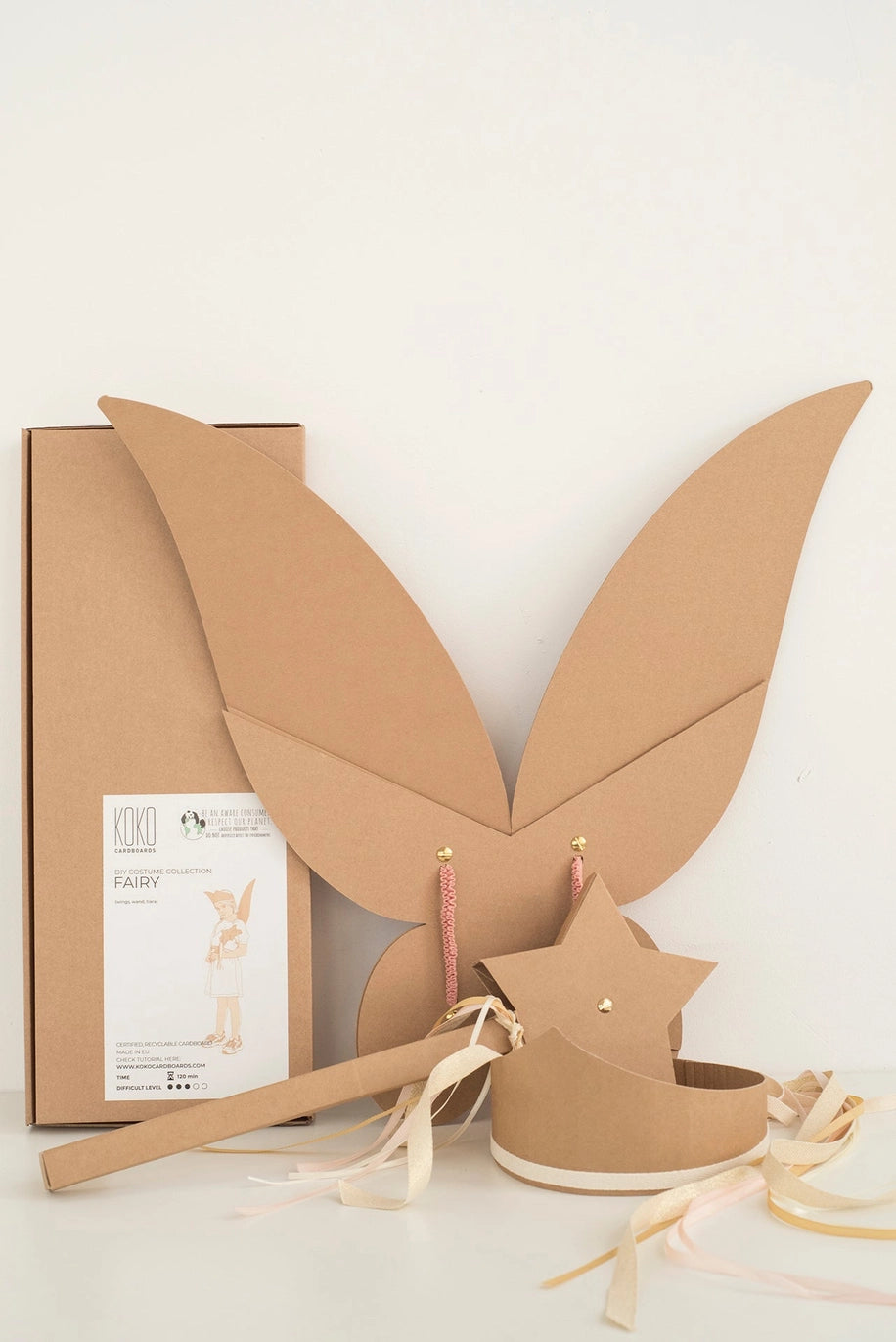 Cardboard DiIY Costume - Fairy