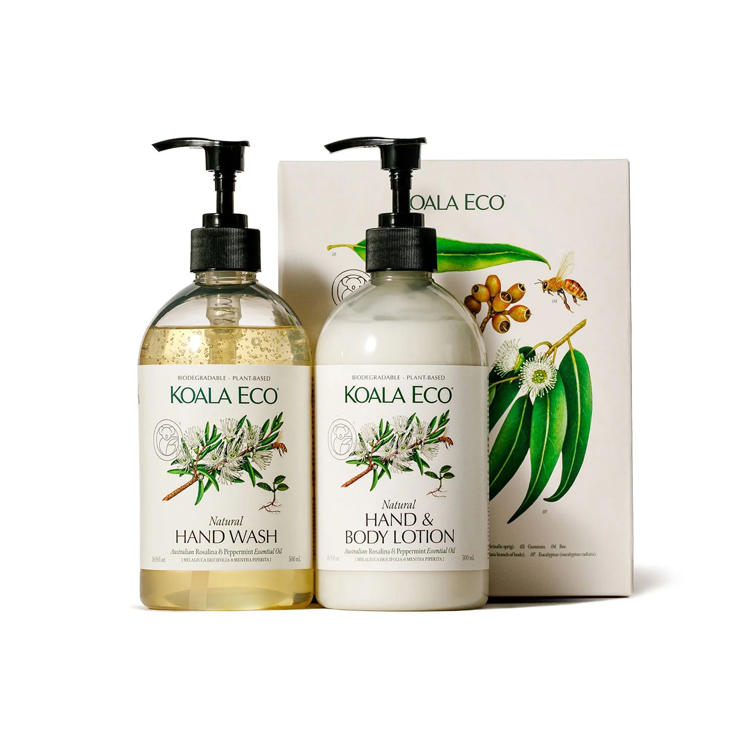 Koala Eco Gift Pack Hand Care Rosalina & Peppermint 2pk