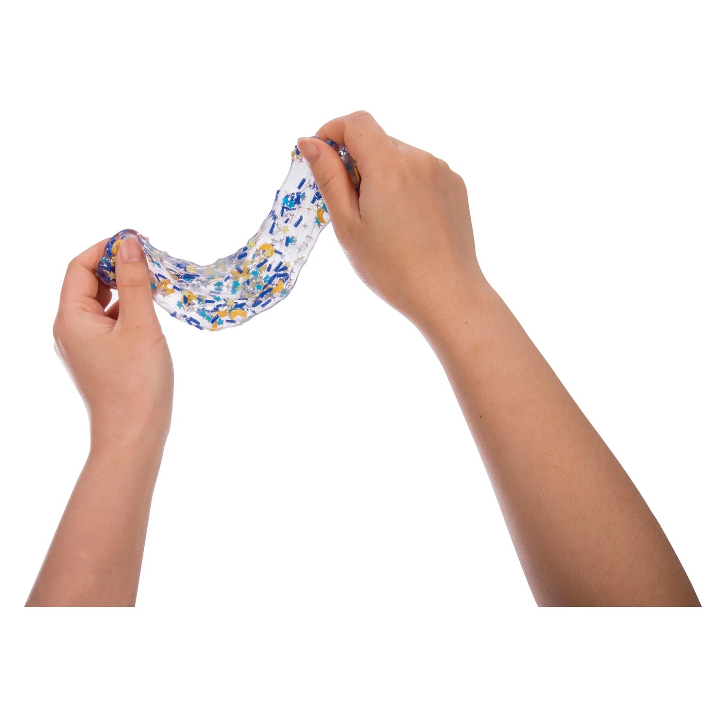 Galactic Confetti Putty Transparent
