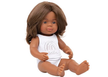 Miniland - Baby Doll - Aboriginal Girl 38cm