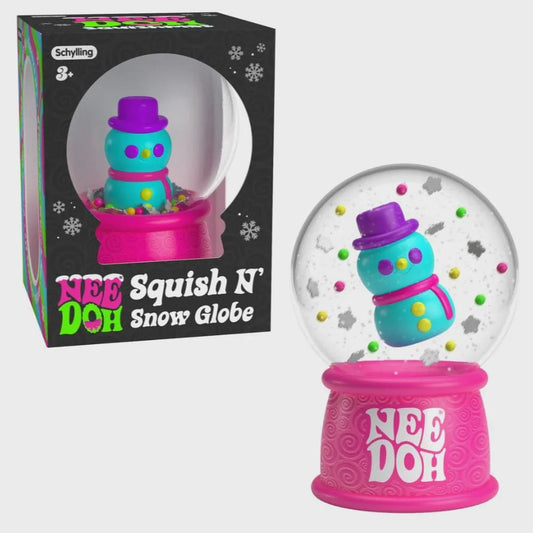 Schylling - Squish n Flow Snow Globe Nee Doh (Christmas)