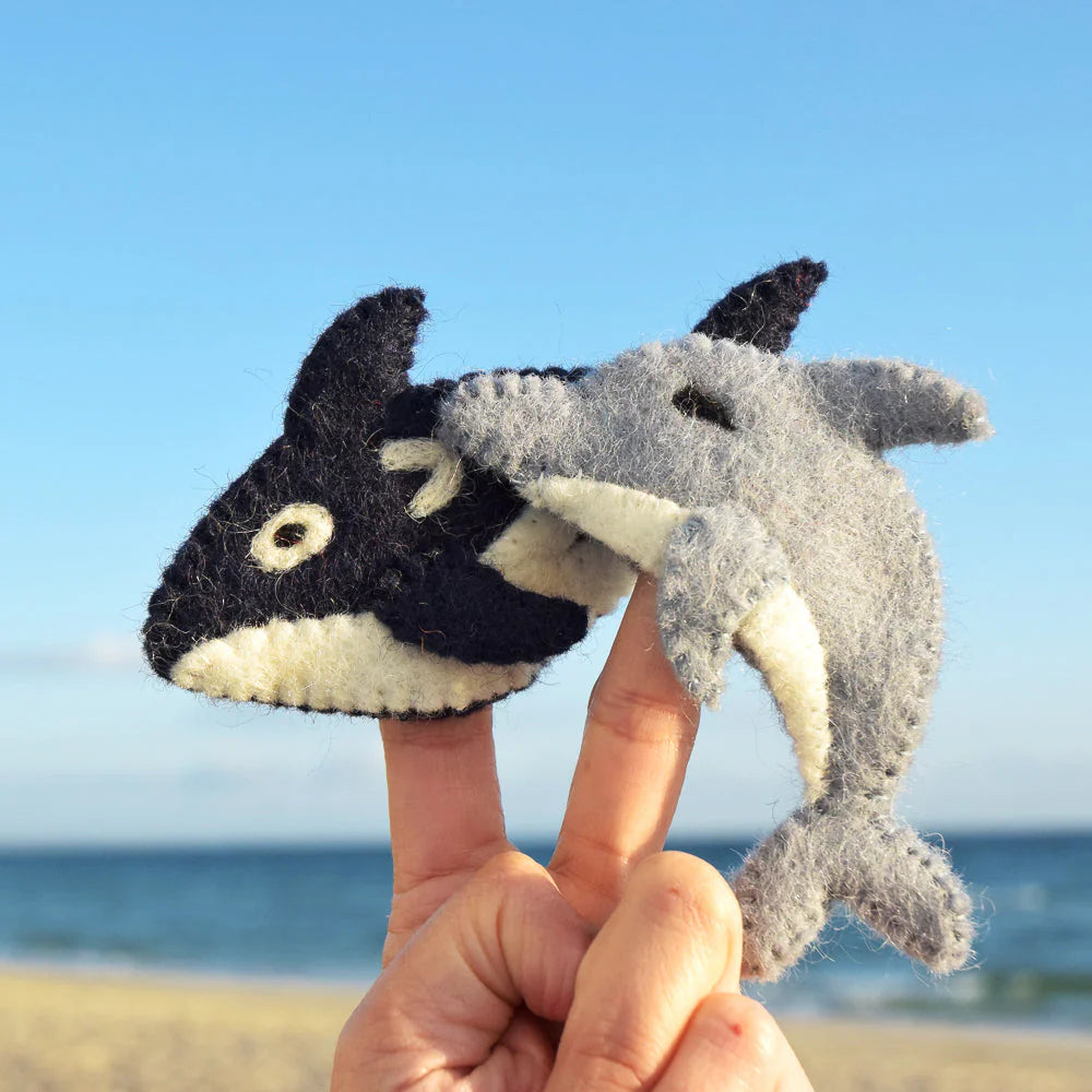Ocean and Sea Felt Finger Puppets by Tara's Treasures