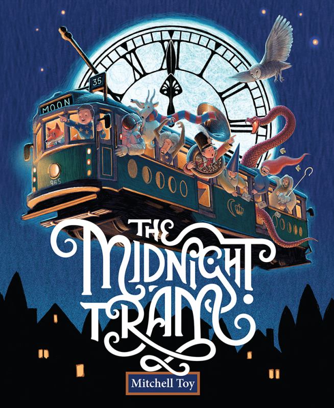 The Midnight Tram Hard Cover Book by Mitchell Toy