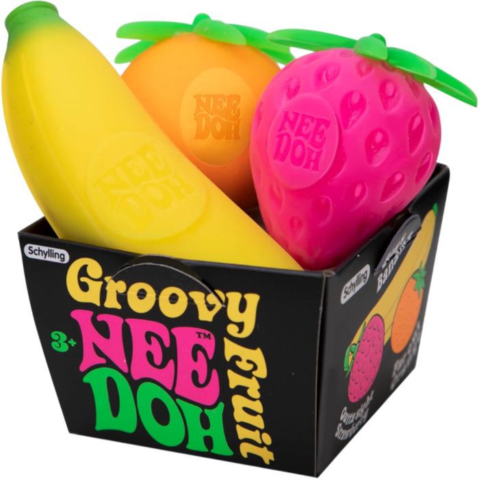 Schylling - Groovy Fruit NeeDoh COMING SOON