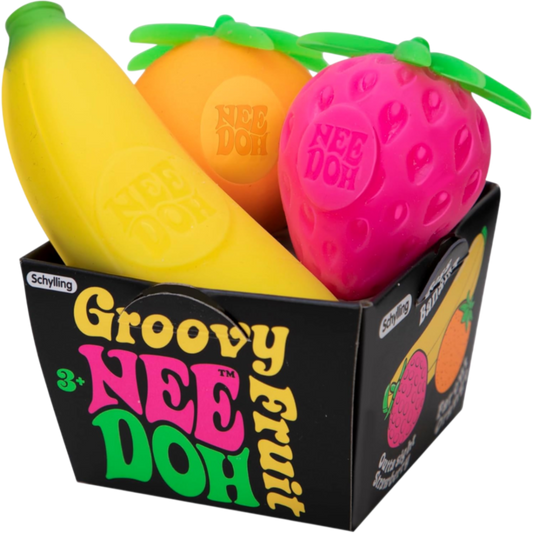 Schylling - Groovy Fruit NeeDoh COMING SOON
