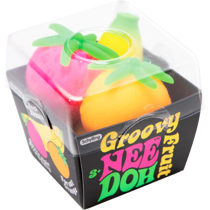Schylling - Groovy Fruit NeeDoh COMING SOON