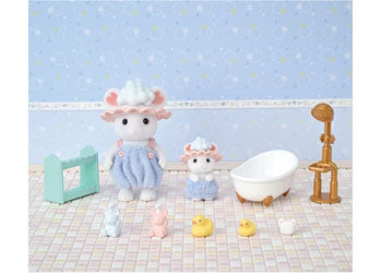 Sylvanian Families - Bath Time Bubble Siblings