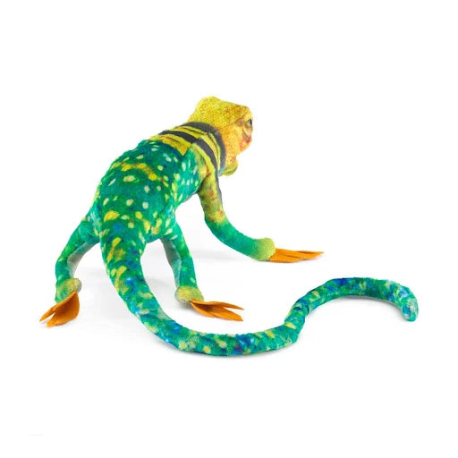 Folkmanis Mini Collared Lizard Finger Puppet