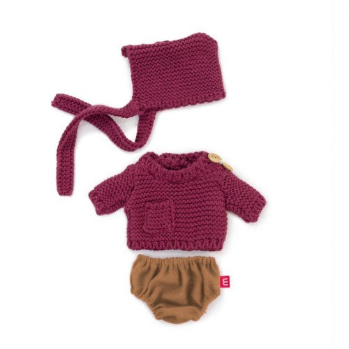 Miniland Clothing Sand jumper and rompers (21cm doll)