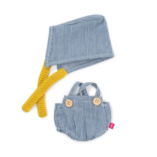Miniland Clothing Sea Overalls and Headscarf (21cm doll)