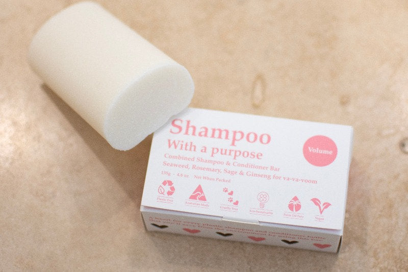 Shampoo With A Purpose Volume Shampoo/Conditioner Bar