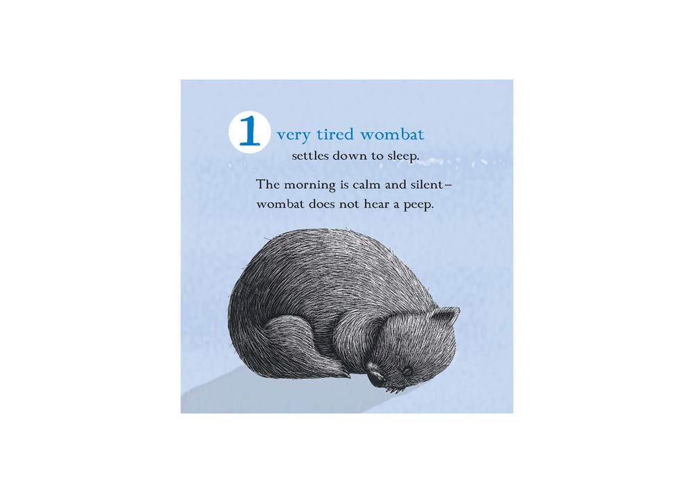 One Very Tired Wombat by Renee Treml Board Book
