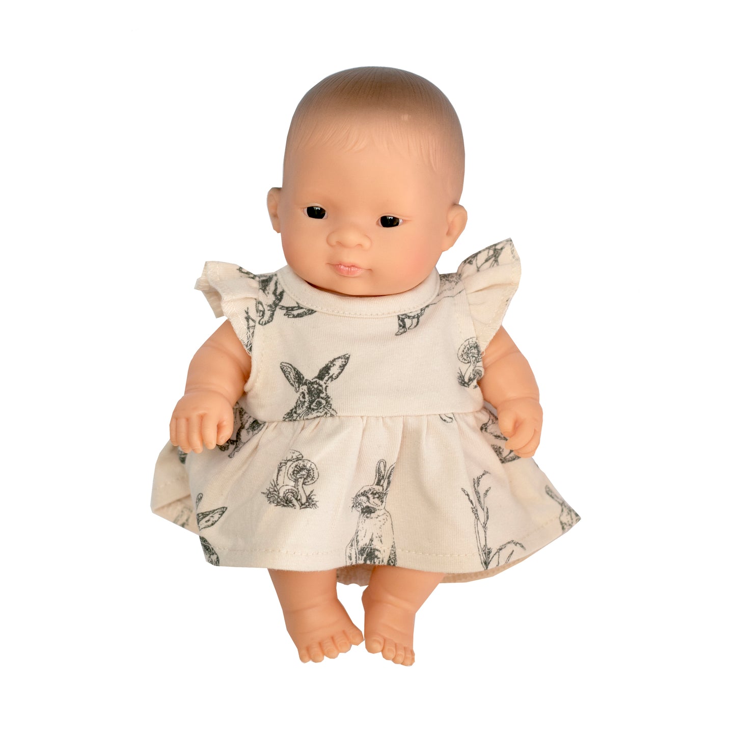 Organic Cotton Dress to fit 21cm Doll