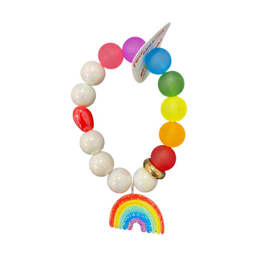 Bright Rainbow Bracelet by Red Bobble