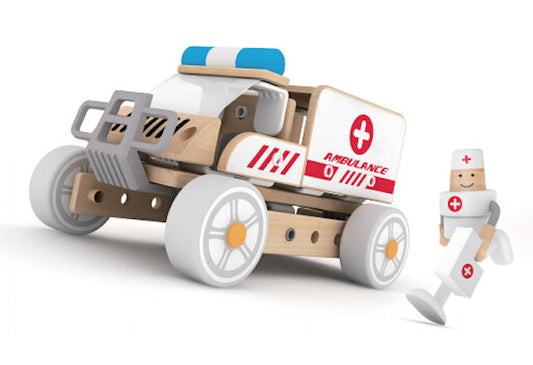 Wooden Ambulance by Classic World