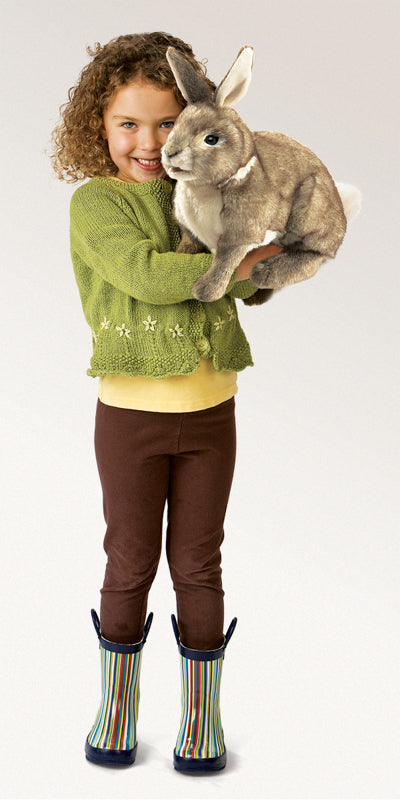 Cottontail Rabbit Hand Puppet by Folkmanis