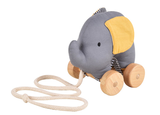 Elephant Pull Toy by Tikiri