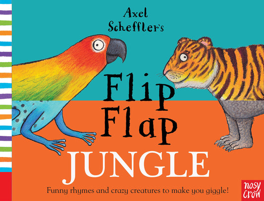 Axel Scheffler's Flip Flap Jungle Hardcover Book