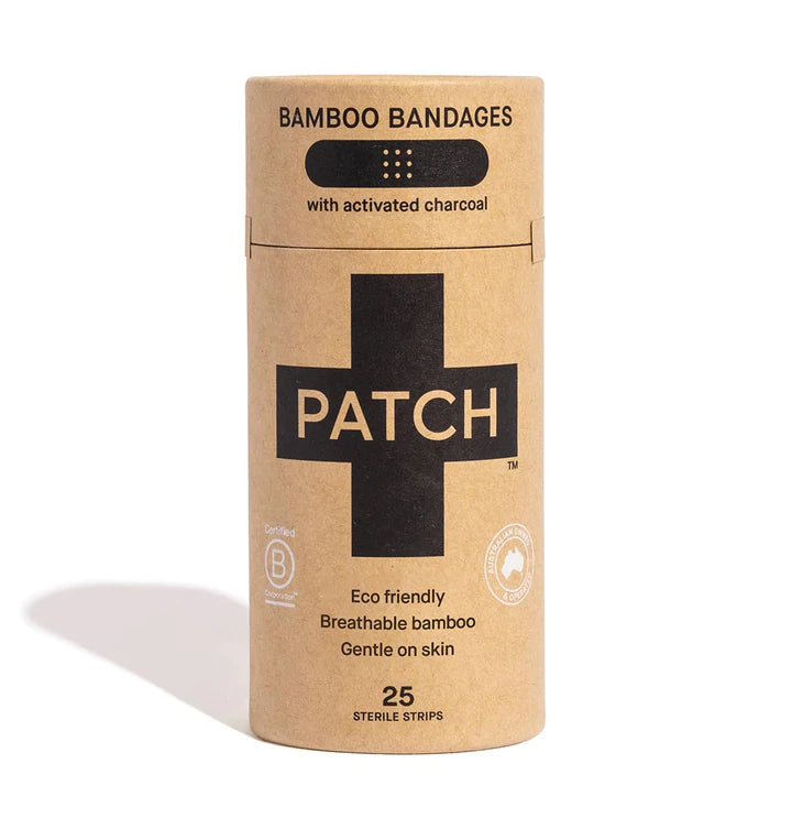 PATCH Bamboo Plasters with Activated Charcoal - 25 Strips