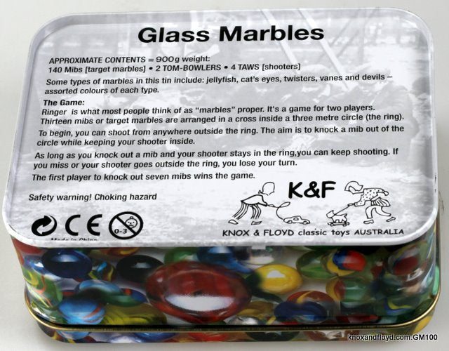 Marbles - Tin of 800 grams