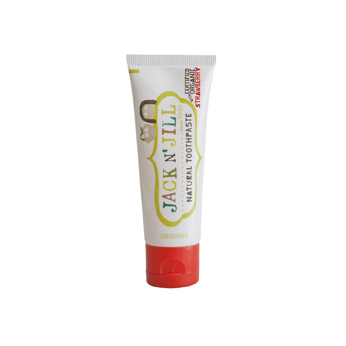 Jack N' Jill Natural Kids Toothpaste - Strawberry