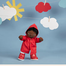 Load image into Gallery viewer, Olli Ella Dinkum Doll Rainy Playset - Red
