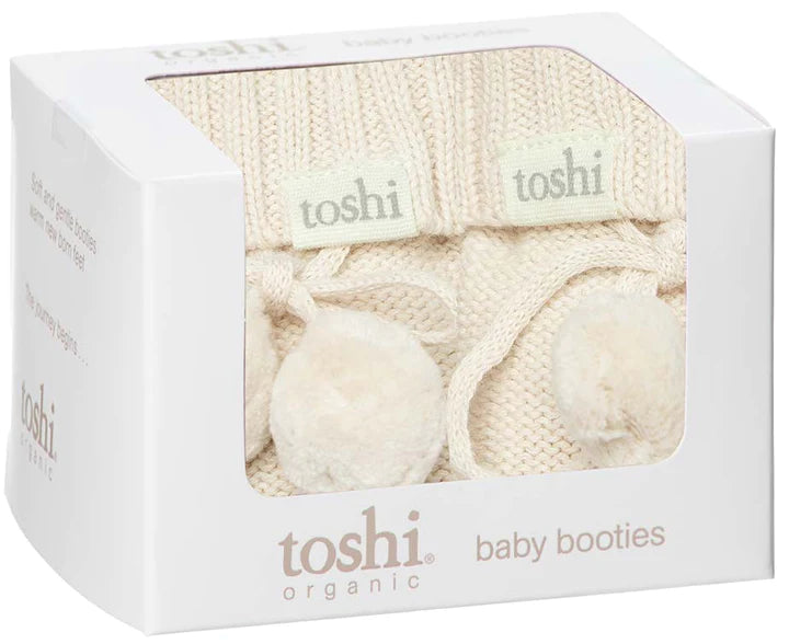 Toshi Organic Booties Marley Cream