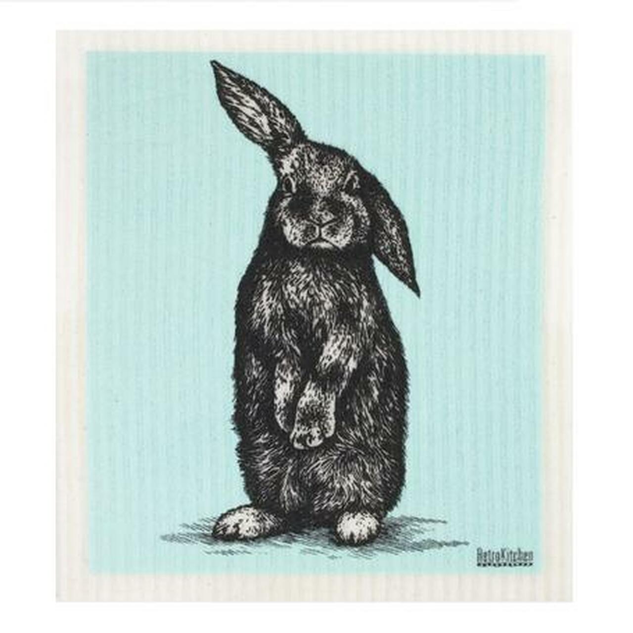 Retrokitchen 100% Biodegradable Dishcloth Rabbit