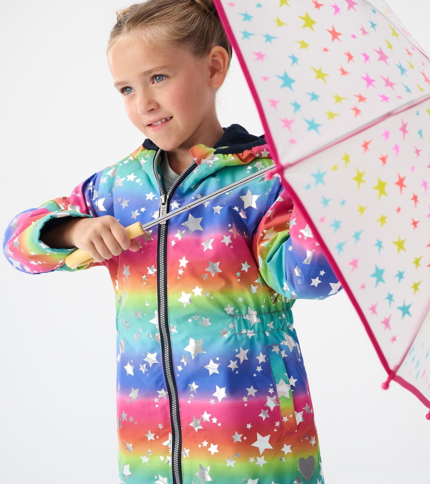 Hatley Umbrella - Rainbow Stars