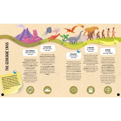 Sassi The Ultimate Atlas and Models Set - Dinosaurs