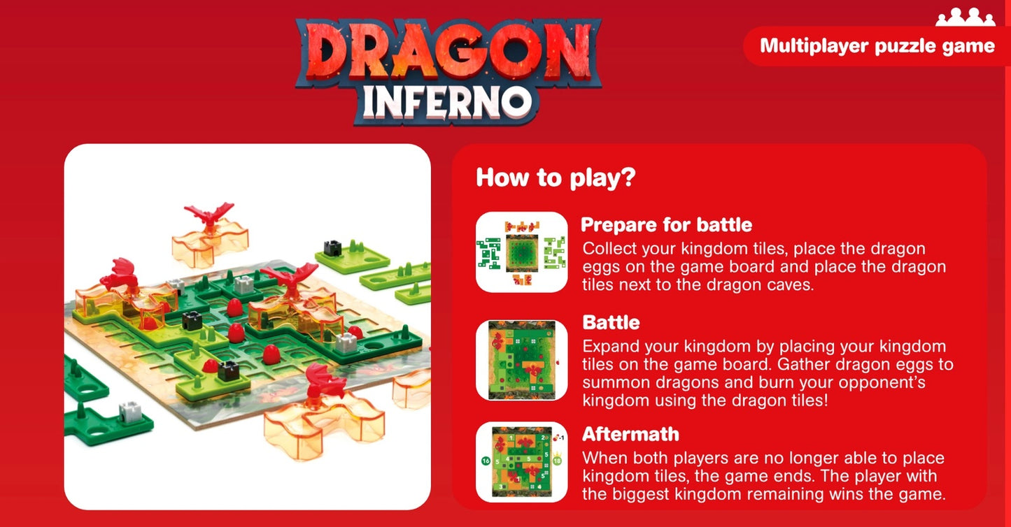 Smart Games - Dragon Inferno Puzzle Game