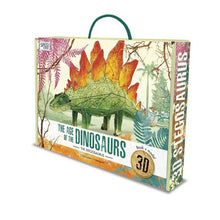 Load image into Gallery viewer, Sassi 3D Assemble and Book - The Age of the Dinosaurs - Stegosaurus
